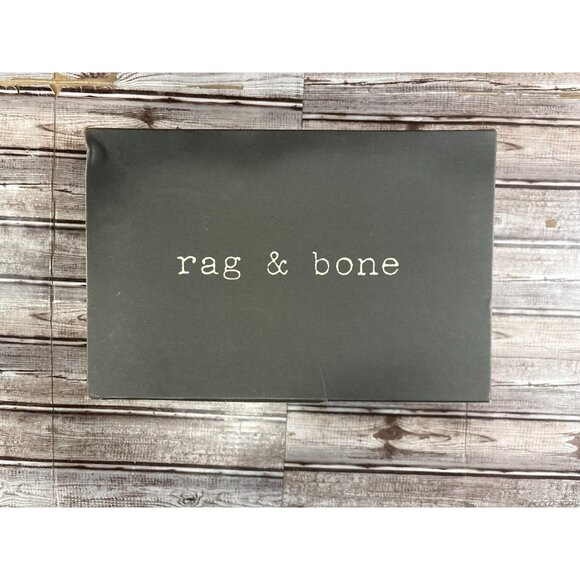 Rag & Bone Newbury zip leather Bootie color black size 40 US 8 New in box $495 - Picture 4 of 12